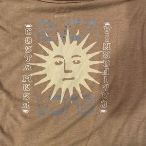 RVCA vintage dye t-shirt. Size Large